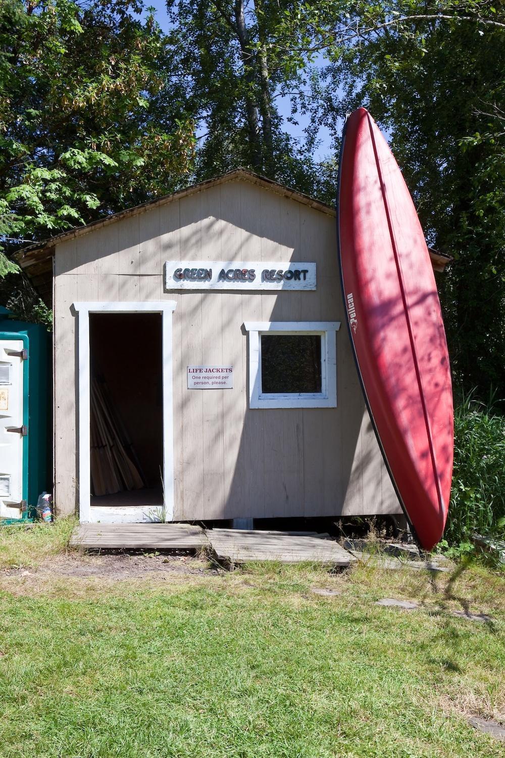 Green Acres Lakeside Resort Salt Spring Island Ganges Exteriör bild